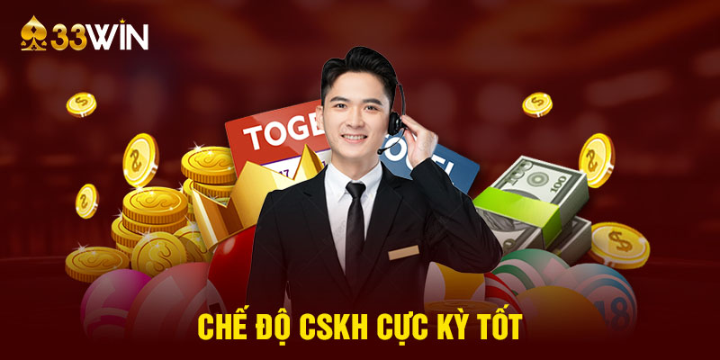 Bộ phận CSKH luôn hoạt động 24/24 tại 33WIN